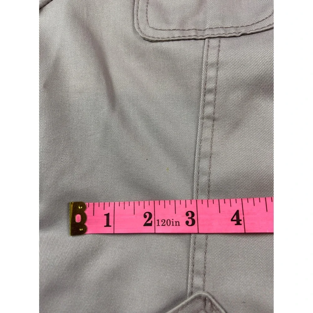 Le Soleil Vintage Kids Mauve Button Front Field‎ Jacket Water Repellent 11/12